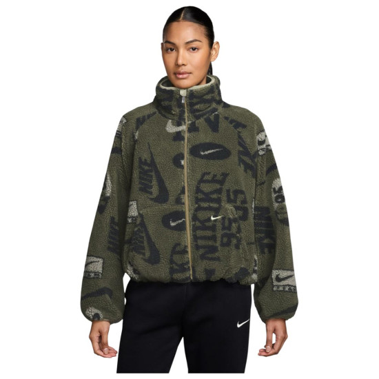 Nike Γυναικεία ζακέτα Sportswear Street High-Pile Fleece Jacket